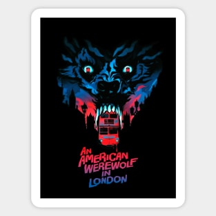 An American Werewolf in London Sticker